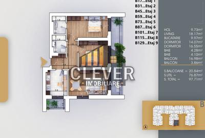 Apartament cu 3 camere decomandat în Theodor Pallady