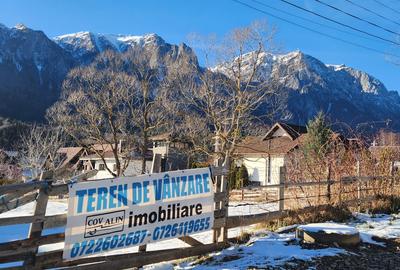 Teren 2.675 mp in Poiana Tapului priveliste peisagistică spre munții Bucegi! - 1