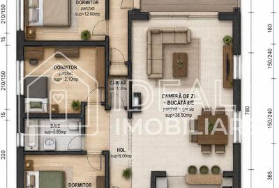 Casa Individuala pe un singur nivel, in Viile Sibiului - 2