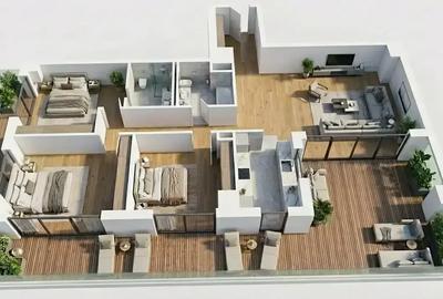 4 camere | | One Floreasca Towers | View Superb |Terasă spațioasă - 8