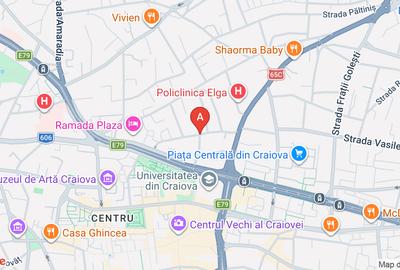Apartament cu 3 camere decomandat, mobilat în Central