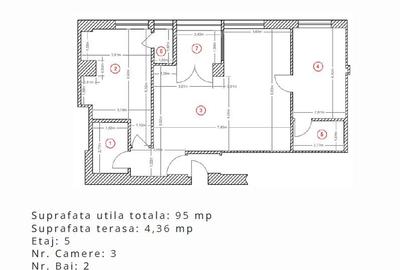Apartament 3 camere in complex Persepolis | Parc Herastrau - 9