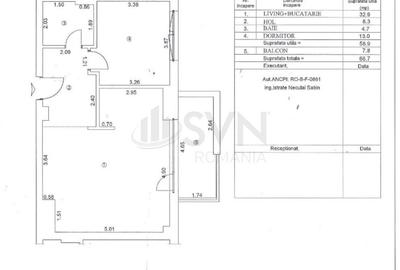 REA1026925 Apartament 2 camere zona Pipera - 9