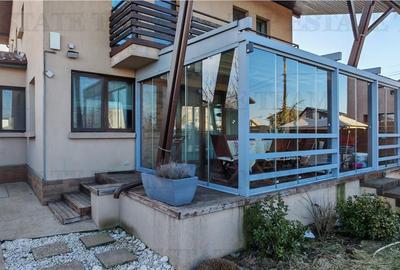 Vila individuala superba, 5 camere, complet utila/mobilata ultramodern,  1000mp - 18