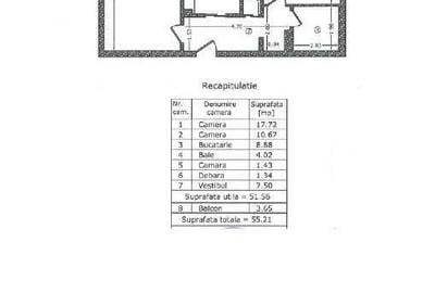 Apartament Luminos, 2 camere, Parcul Tineretului. Parcare. - 16