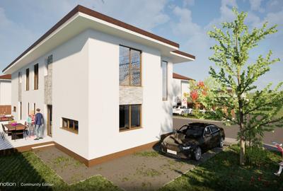 Duplex modern de vânzare în Florești – curte privată - 12
