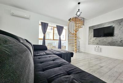 Apartament cu 4 camere semidecomandat, mobilat în Est
