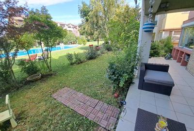 Pipera-Ibiza Sol (scoala Americana), 4 camere de vanzare, p/3 cu gradina, terasa - 3