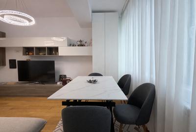 Apartament cu 2 camere semidecomandat, mobilat în Aviației