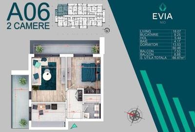 Apartament 2 camere Pallady , Ansamblu UPPER PREMIUM, Mutare rapida - 7