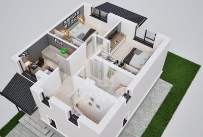 Duplex cu rate la dezvoltator– Comision 0% | Complex rezidențial nou, Șura Mică - 6