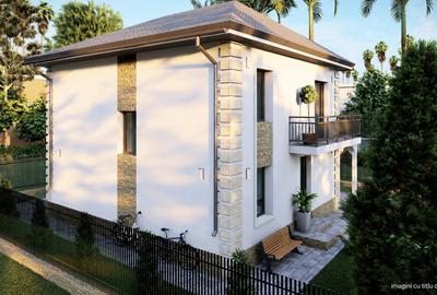 Vilă modernă P+1 | 150 mp utili | teren 320 mp | finisaje premium | 175.000 € - 8