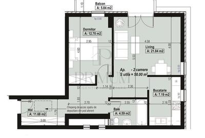 ARADULUI - BLOC NOU - 2 CAMERE - PARCARE INCLUSA - CENTRALA PROPRIE - POD - LIFT - 6