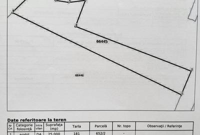 Teren intravilan 25000 mp - 1
