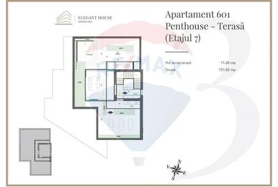 Penthouse de lux cu rooftop și lift privat I Elegant House Brașov - 16