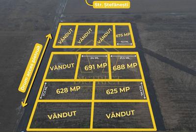Teren Construcții intravilan de 625 mp, în Moșnița Nouă
