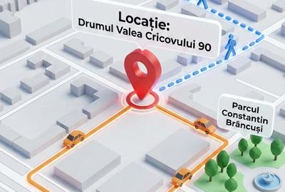 Teren 1109 mp,15m deschidere+ BONUS drum, Prelungirea Ghencea, Drumul Cricovului - 2