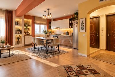Apartament cu 4 camere decomandat, mobilat în Nicolae Grigorescu