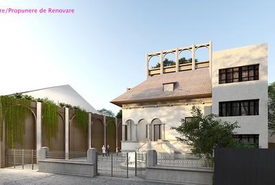 Parcul Cismigiu vila (de renovat), singur curte si  cu teren mare - 3