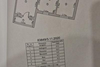 Apartament cu 2 camere decomandat în Siderurgiștilor