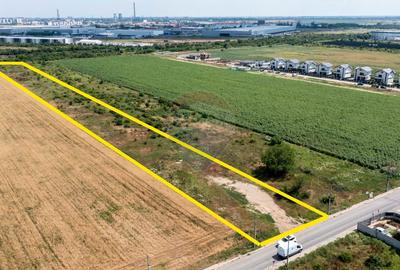 Vanzare teren intravilan 8,600mp Dragomiresti-Vale - langa A0 si A1 - 1