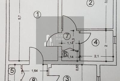 Apartament 2 camere, semidecomandat Rahova - 17