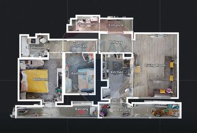 Apartament 3 camere, 80,6 mp, etaj 10 - complet renovat 2023 - 10
