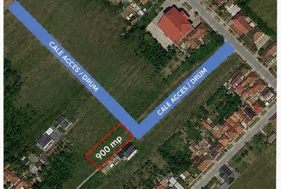 De vanzare 900 mp teren, Giarmata Vii pentru constructii ! - 2