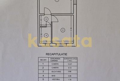 Apartament cu 2 camere semidecomandat în Sălaj