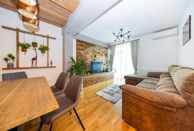 Apartament cu 2 camere semidecomandat, mobilat în Tractorul
