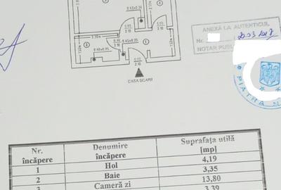 Garsoniera, parter cu balcon, Maratei, ideal pentru locuit sau investitie - 12
