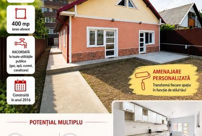 CASA individuala 125 mp cu teren 400 mp, VASLUI - zona METALURGIEI; - 1