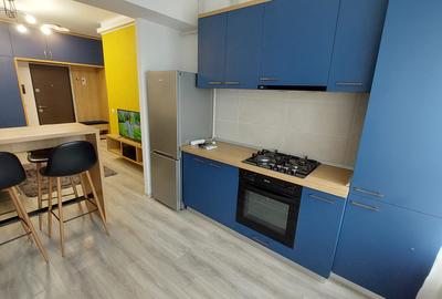 Apartament cu 2 camere semidecomandat, mobilat în Nicolina