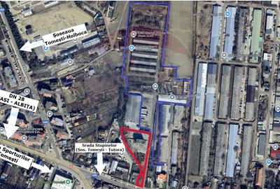 Teren industrial de vânzare 3.800mp Tomești - Iași - Str. Stupinelor - 3