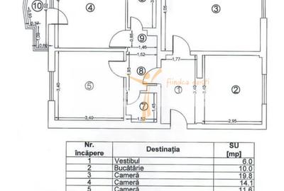 13 Septembrie-Prosper Plazza | 3 camere | 75mp | et 4 | renovat | 249.000 euro - 8