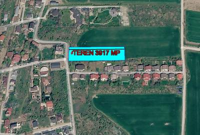 OCAZIE UNICA! Teren intravilan 3917  mp | Drum asfaltat | Balotesti - Morarilor - 4