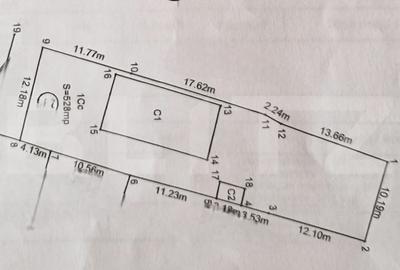 Teren Construcții intravilan de 528 mp, în Central