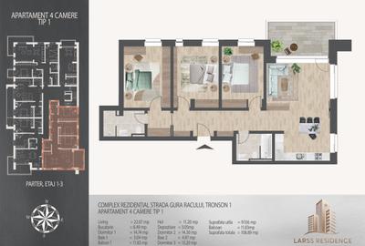 Apartament 4 camere zona Theodor Pallady | metrou N.Teclu 10 minute - 2