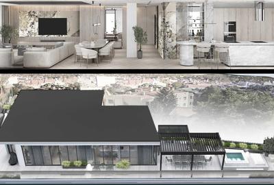 Penthouse, 134mp, terasă panoramică de 125mp cu jacuzzi, zona Centrala - 7