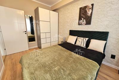 Apartament cu 2 camere finisat, gradina 35 mp in Floresti !