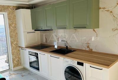 Apartament cu 3 camere semidecomandat, mobilat în Vest