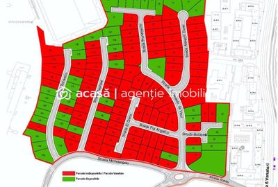 Teren de casă 302 mp – toate utilitățile, zonă ARED lângă AFI - 4