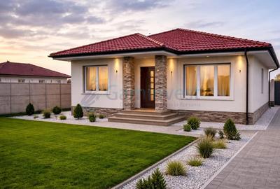 Casa la rosu de vanzare in Santandrei - 1