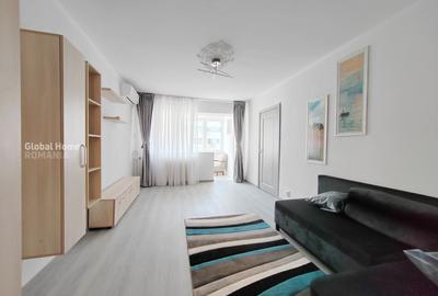Apartament cu 3 camere circular, mobilat în Tineretului