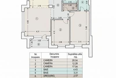 Apartament 3 camere 78mp cu gradina | 0 comision | Matei Millo - 4
