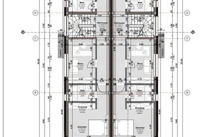 Duplex Voronet Nou Semifinisat 202 mp, Garaj, Terasa circulabila - 7