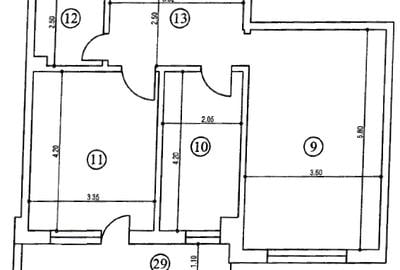 Apartament 2 camere 64 mp totali, decomandat + parcare - 6