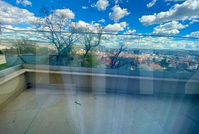 Duplex de lux cu lift si priveliste panoramica, 210 mp, 350 mp teren, Gruia - 5