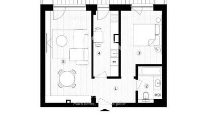 Ap. cu 2 camere, etaj intermediar, 53,7mp utili| zona Lacul lui Binder - 4