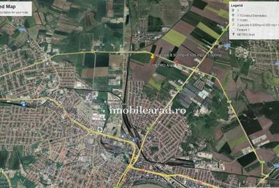Teren intravilan 17.000 mp cu front la Centura intre Metro si 6 Vanatori - 5